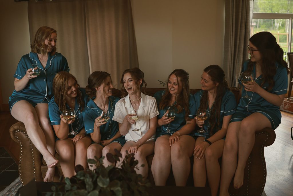 Wedding celebration at Lazy Mountain Acres